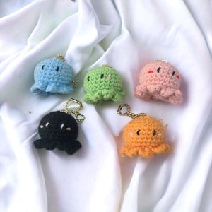 Crochet Octo Keychain