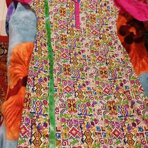 Flawless Multicolour Kurta