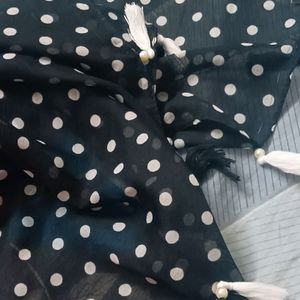 Beautiful Polka Dot Stole