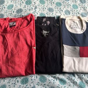 Branded T-shirts Full Hand Combo