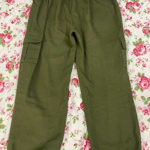 Army Green (olive) Cargo With Side Pockets