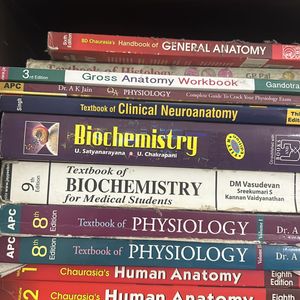 1st Year Mbbs Books (All Combo)