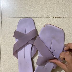 Lavender Color Flats