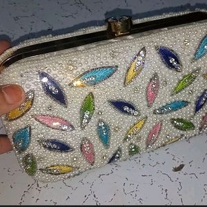 Women Hand Clutch Multicolour Design