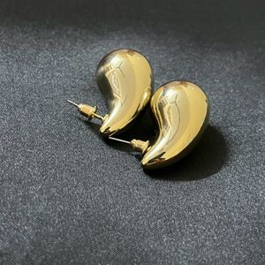 Teardrop Gold Earrings