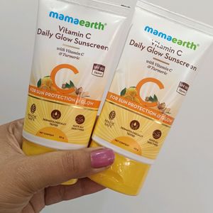 Mamaearth Vitamin C Daily Glow Sunscreen