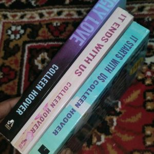 Colleen Hoover 3 Books Set Absolutely New Unused