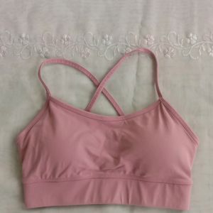 Pale peach active wear