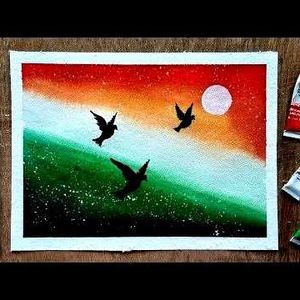 Tiranga Drawing Beauti Of India