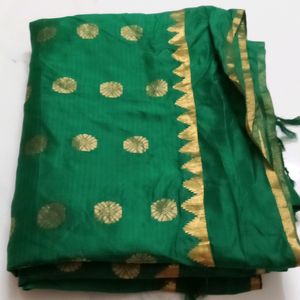 Green Saree