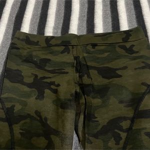 Women Military Printed Yoga Pants