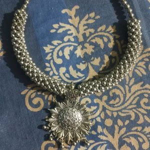 Oxidised Necklace