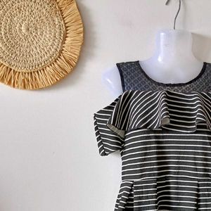 Stylish Cold Shoulder Dress From USA