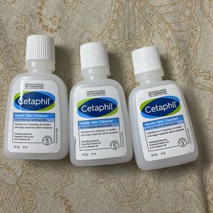 Cetaphil Facewash, Moisturiser And Cleanser