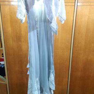 CHIKANKARI GOWN