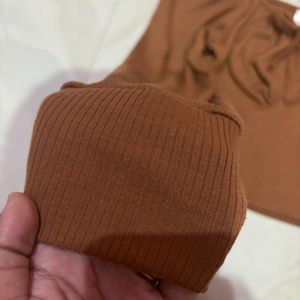 Brown SSS Top.