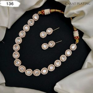 DESIGNER REAL KUNDAN BRASS POLKI CARAT PLATING