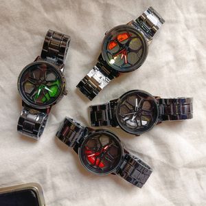 ROTATING GYRO WHEEL WATCH