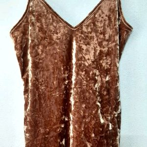 Forever 21 Velvet Strechable Dress.