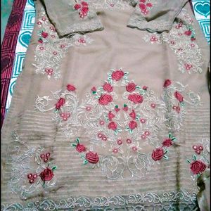 Pakistani heavy Georgette Suit