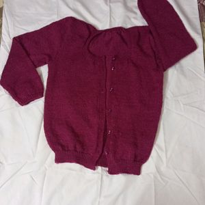 Maroon Woollen Sweater