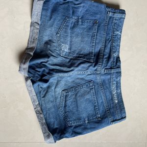 Denim Shorts Branded