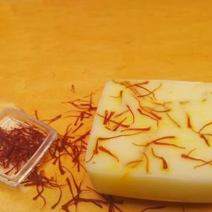 Milk And Saffron Soap 🧼