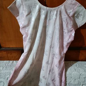 Stitched Kurti Pink