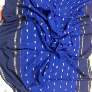 Good Condition Mysoore Silk Saree For Sale