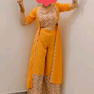 Janasya Co Ord With Shrug