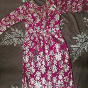 Beautiful 🥰❤️ Banarasi Kurta Fully New