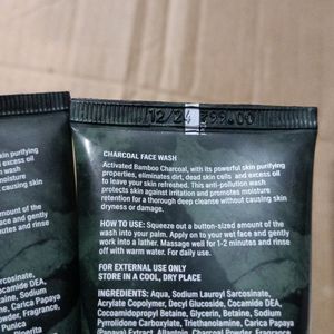 Combo Of 2Bombay Shaving Company Charcoal Facewash