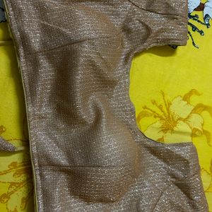 Women Golden Blouse