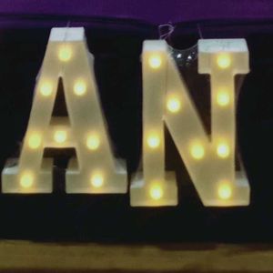 Battery Operated LED Marquee Letter Light Sign