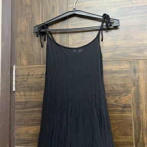 Black A Line H&M Strap Dress