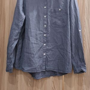 Solid Casual Shirt (Chest: 46 Inch)