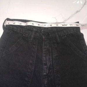 Black Straight Jeans