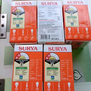 Pack Of 5 Surya Led 10 Watt