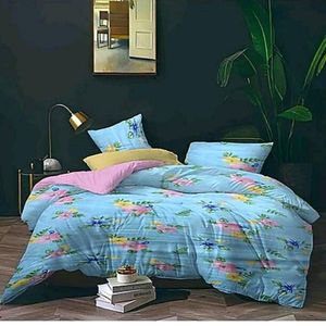 💥 TC Cotton Double Bedsheet With 2 Pillow Covers