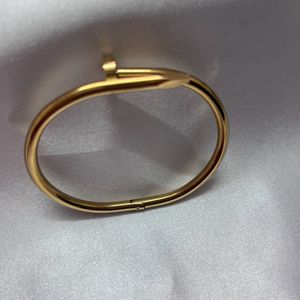 Nail Bracelet- Golden ~ anti-tarnish