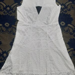 Elegant H&M White  Dress