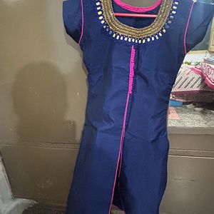 Navy blue Kurta