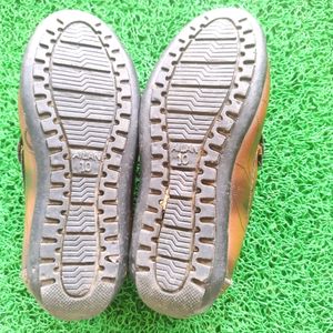 Party Wear Shoes Tan Color Size10