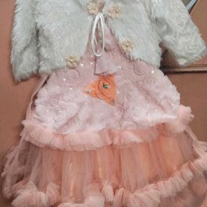 Baby Girl Net Frock...