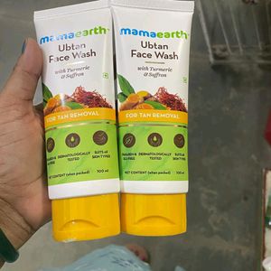 Pack Of 2 Mamaearth Ubtan Face Wash