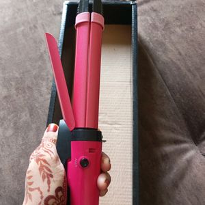 Hair Straightener + Curler with Free Wax heater