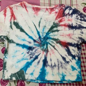 Tie-dye Crop Top