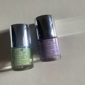 Debelle Pastel Nail Paints - Set Of 2