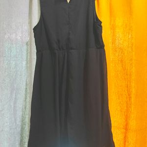 Knee Length Black Dress