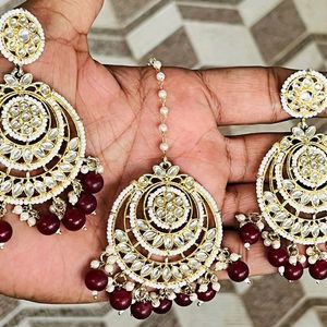 Gold-Plated Traditional Rajasthani Jewellery set